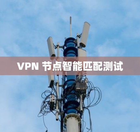 VPN 节点智能匹配测试 VPN 节点智能匹配测试