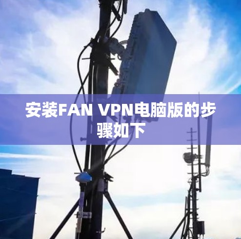 安装FAN VPN电脑版的步骤如下