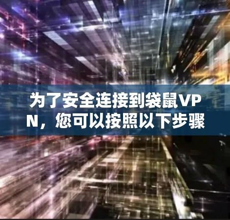 为了安全连接到袋鼠VPN，您可以按照以下步骤操作