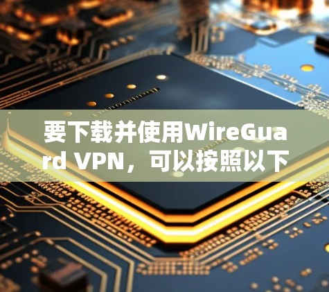 要下载并使用WireGuard VPN,可以按照以下步骤操作 要下载并使用WireGuard VPN,可以按照以下步骤操作