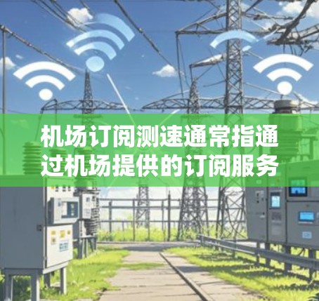机场订阅测速通常指通过机场提供的订阅服务或设备来测量飞机的速度。以下是关于机场订阅测速的一些信息和步骤