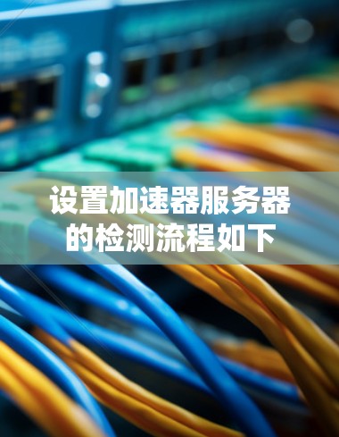 设置加速器服务器的检测流程如下 设置加速器服务器的检测流程如下