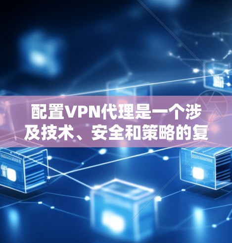 配置VPN代理是一个涉及技术、安全和策略的复杂过程,以下是逐步的指南 配置VPN代理是一个涉及技术、安全和策略的复杂过程,以下是逐步的指南