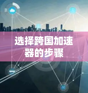 选择跨国加速器的步骤