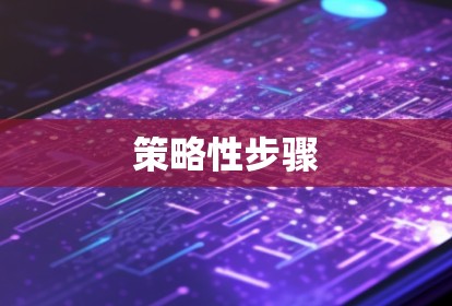 策略性步骤