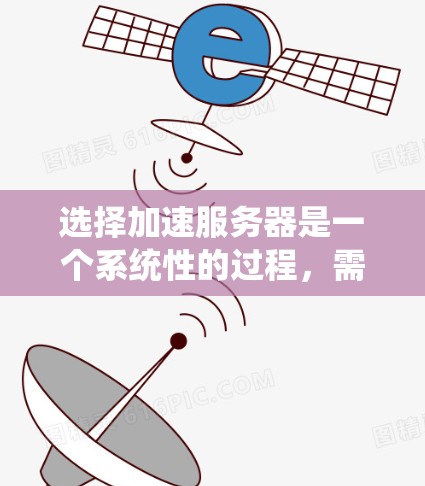 选择加速服务器是一个系统性的过程,需要综合考虑多个因素。以下是一个结构化的指南,帮助您系统地进行加速服务器的选择和优化 选择加速服务器是一个系统性的过程,需要综合考虑多个因素。以下是一个结构化的指南,帮助您系统地进行加速服务器的选择和优化