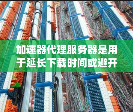 加速器代理服务器是用于延长下载时间或避开网络问题的工具，主要包括Netty、Netty3和P2P几种软件。以下是详细的了解