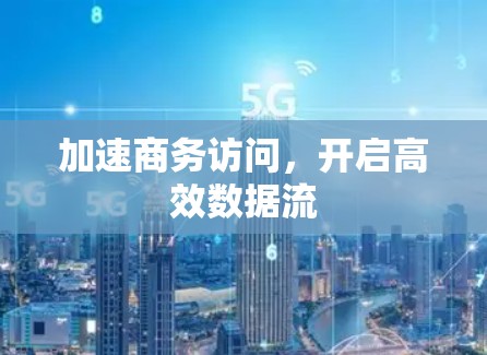 加速商务访问，开启高效数据流