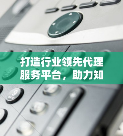 打造行业领先代理服务平台，助力知识共享与高效管理